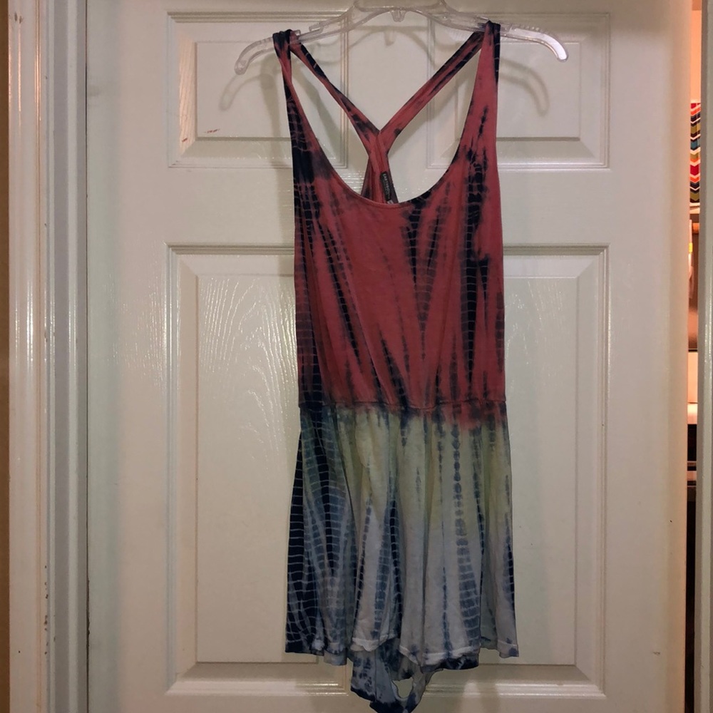 Earthbound tie-dye romper